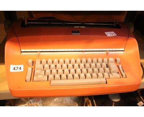 IBM model 72 electric typewriter (unchecked) with cover. Not available for in-house P&P.Condition Report: All electrical item