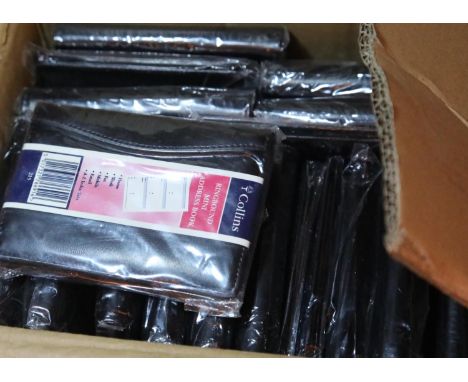 Box of Collins ring bound mini address books (80). Not available for in-house P&amp;P. 