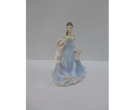 Royal Worcester With All My Heart porcelain figure, 22cm 