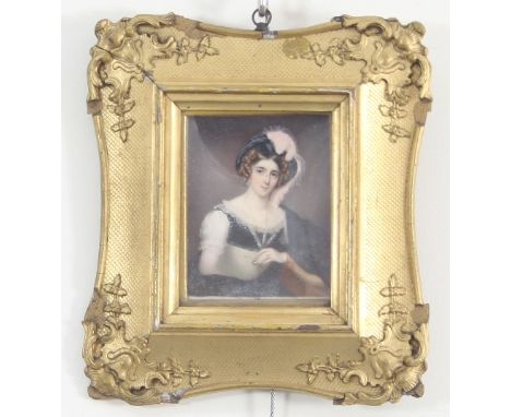 Early 19th Century English School/Portrait Miniature of Lt. General Sir Richard Hussey Vivian GCB, GCH, PC, in Uniform/Compan