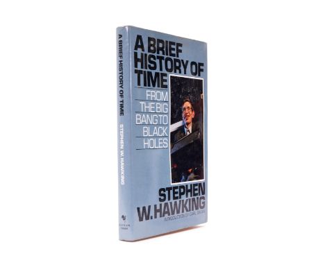 Hawking (Stephen) A Brief History of Time, first edition, illustrations, light spotting to fore-edge, original boards, dust-j