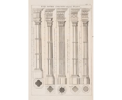 Pain (William) The Builder's Companion and Workman's General Assistant, second edition, 88 engraved plates numbered 5-92 as i