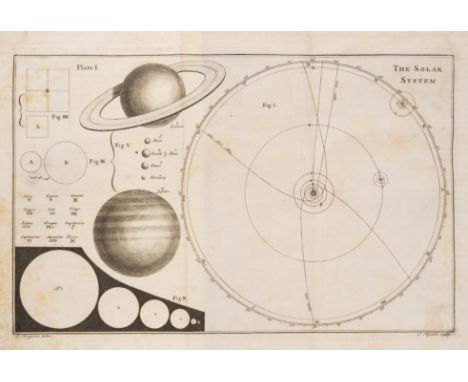 Astronomy.- Ferguson (James) Astronomy Explained Upon Sir Isaac Newton's Principles..., first edition, engraved folding front