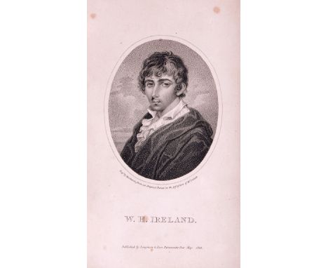 Ireland (William Henry) Ballads in Imitation of the Antient, title lightly toned, Preface with one or two passages marked in 