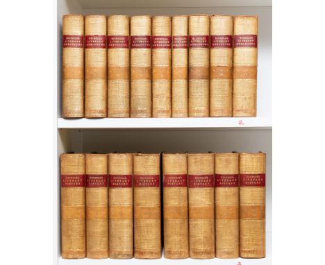 Nichols (John) Literary Anecdotes of the Eighteenth Century; comprizing Biographical Memoirs of William Bowyer, 9 vol.,  fron