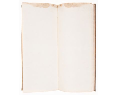 Blank paper.- Album of c.75 sheets of blank paper, 391 x 153 (sheet size), 'Pro Patria' watermarks, numbered in ink top corne