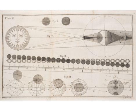 Astronomy.- Ferguson (James) Astronomy Explained upon Sir Isaac Newton's Principles..., third edition, folding engraved front
