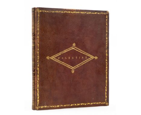 Heber (Reginald) Palestine. A Poem. Recited in the Theatre, Oxford, MDCCCIII, half-title, book-label of J.O. Edwards, contemp