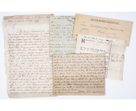 Manuscript miscellany.- Copy of General Eliot&rsquo;s Letter to Sir Horace Mann dated at Gibraltar 12th Septr. 1782; papers r