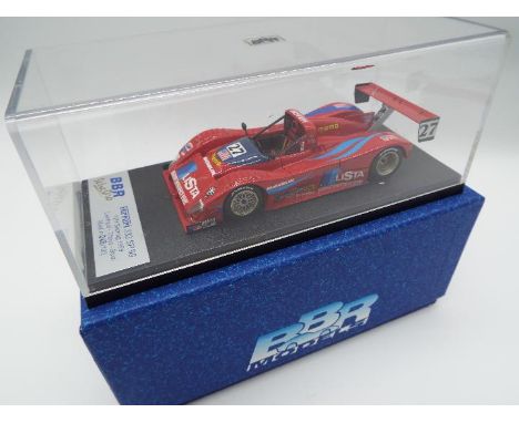 BBR Models - a 1:43 scale model Ferrari 333 SP, 12 Hour Sebring 1999 issued in a Limited Edition of 100 (No 46) # BG171, appe