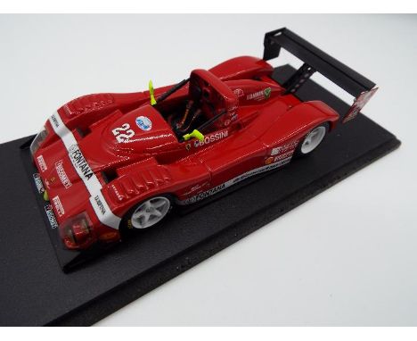 DVA Dolermo Models - a hand built resin and white metal 1:43 scale model Ferrari F333 SP chassis 029, BMS Scuderia Italia, Ba