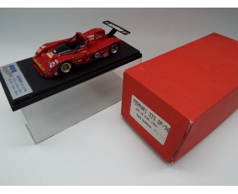 BBR Models - a 1:43 scale model Ferrari 333 SP/98 24 Hour Le Mans 1998, team/driver Moretti - Theys - Baldi, appears nm in tr