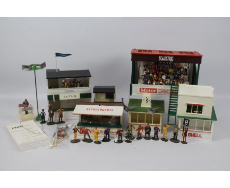 Vintage store scalextric buildings