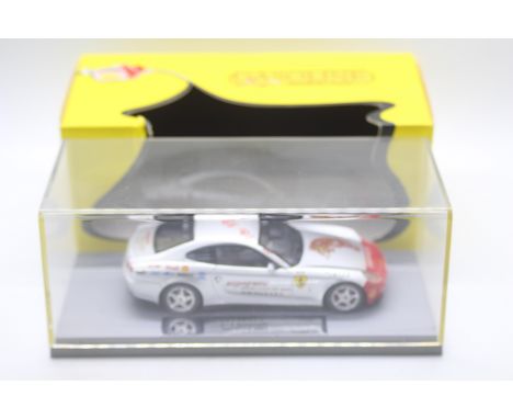 BBR Gasoline Models - A limited edition hand built resin 1:43 scale Ferrari 612 Scaglietti in silver Tour China 2005 livery. 