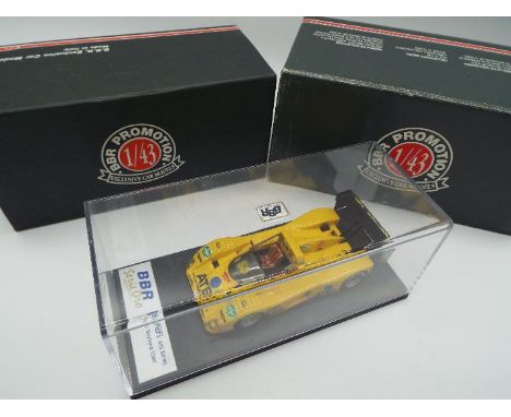 BBR Models - a 1:43 scale model Ferrari 333 SP/95, 24 Hour Daytona 1995 # BG61, team/driver Barbazza - Sigala, appears nm in 