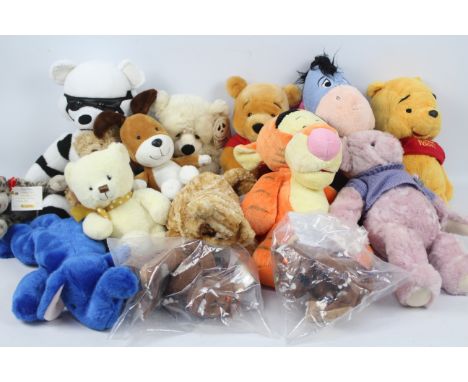 Keel Toys - Gund - Steiff - Bears and soft toys. In excess of 10 bears and soft toys to include: Keel Toys 'Bruno' #SB4673 15