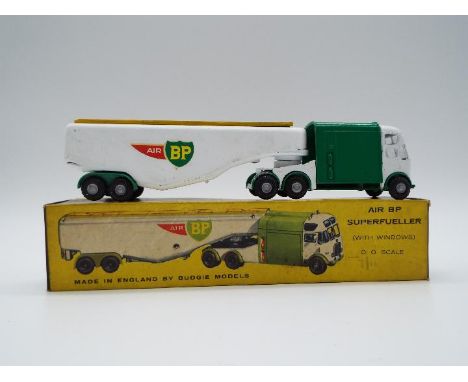 Budgie Toys - an OO scale die-cast 'Air BP' Superfueller with windows # 280, generally excellent in excellent picture box but