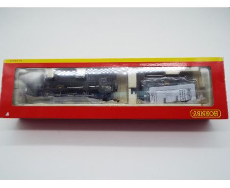Hornby - an OO gauge DCC Ready model steam locomotive and tender 4-6-0 op no 46102 'Black Watch', BR black livery, class 7P #