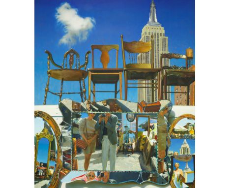 ALEXANDRE PETROV (RUSSIAN B. 1947)The Flea Market at 25th Street, 1993oil on canvas 213 x 183 cm (84 x 72 in.)signed lower ri