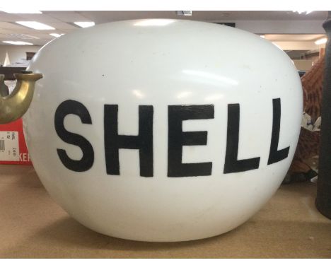 A possibly wartime plastic globe for Shell. Postage category C