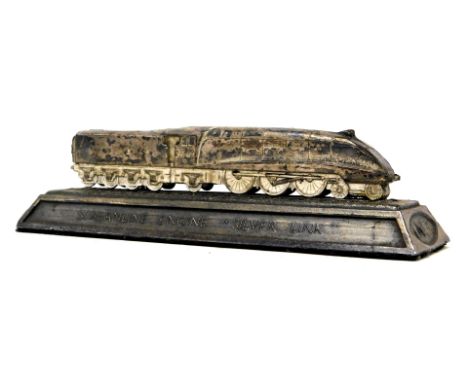 A London and North East Railway scale model of Silver Link, Streamline Locomotive number 2509, engine of "The Silver Jubilee"