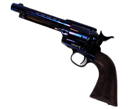 A Colt single action army .45 air pistol, serial 20D00739.