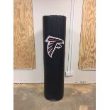 Falcons Logo"" End-Zone Wrap-Around Pole Pad / Game-Used / This item includes Georgia Dome