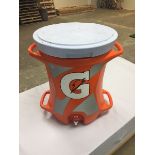 Gatorade Cooler / Locker-Room-Used / This item includes Georgia Dome Authentication Tag