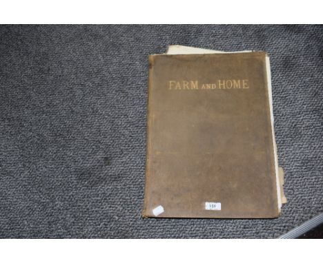 A Victorian book; Farm and home, a weekly journal of agriculture and of domestic economy, March 1894 to February 1985.