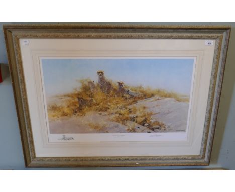 David Shepherd L/E Print THE CHEETAHS OF NAMBIA (961/100) 