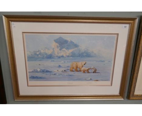 David Shepherd L/E Print POLAR BEAR COUNTRY (214/950) 