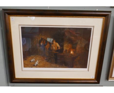 David Shepherd L/E Print JIMMY'S FORGE (207/850) 