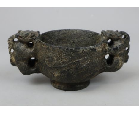 Archaic bronze censor - no reserve 
