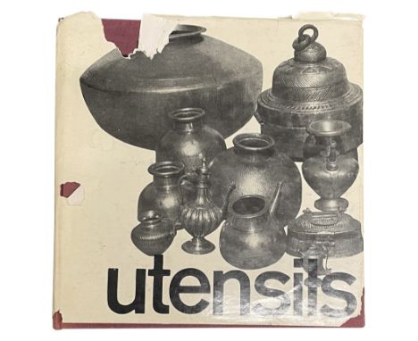 Utensils the Gujarat State Handicrafts Development Corporation Ltd. Ahmedabad 1970 Hardback. 74 pages, 128 black &amp; white 