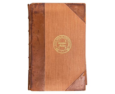 South Indian Hours Hurst and Blackett, Ltd. London 1924 Half calf with gilt stamped cloth boards. Top edge gilt. 288 pages, 2