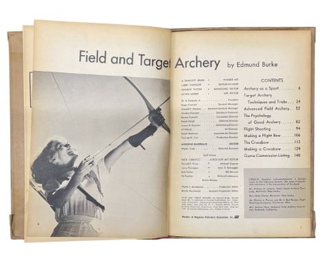 Field and Target Archery, Connecticut, 1961 together with: Bilson, Frank L., Modern Archery, first impression, London, 1949 (