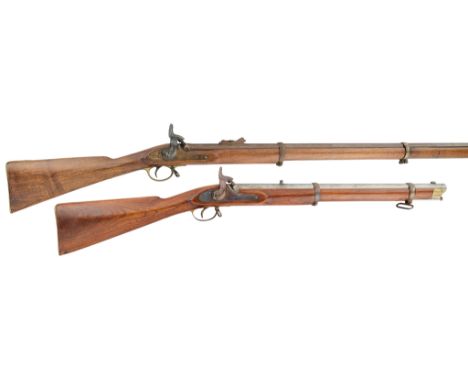 with sighted barrel, blued dated lock stamped 'Tower' and with crowned VR, hardwood full stock stamped with the date on the b