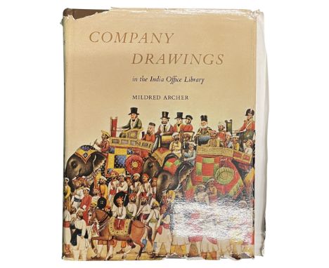 Company Drawings in the India Office Library Her Majesty's Stationery Office London 1972 Hardback. 298 pages, 74 black &amp; 