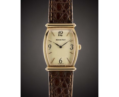 A LADIES 18K SOLID ROSE GOLD AUDEMARS PIGUET CARNEGIE WRIST WATCHDATED 2002, REF. 14941 OR/009 WITH ORIGINAL BOX & PAPERSMove