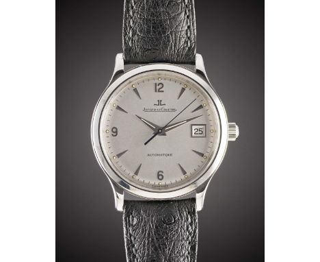 A GENTLEMAN'S STAINLESS STEEL JAEGER LECOULTRE MASTER CONTROL AUTOMATIQUE WRIST WATCHCIRCA 2005, REF. 140.8.89Movement: Autom