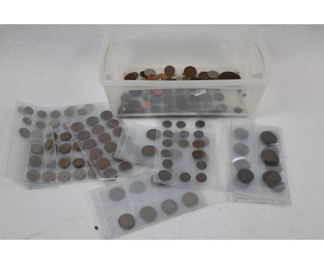 Collection of vintage UK coinage mainly cupro nickel & copper