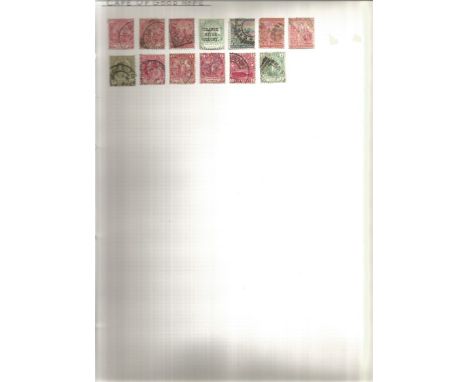 British commonwealth stamp collection 1800s- 1900s, Includes 1800+ stamps from South Africa 24 pages, Cape of Good Hope, Caym