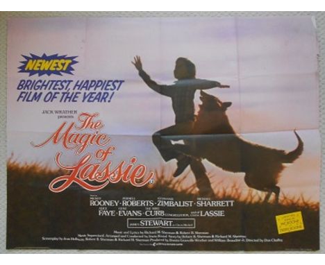 The Magic Of Lassie UK Quad movie poster Excellent condition. Good Condition. We combine postage on multiple winning lots and