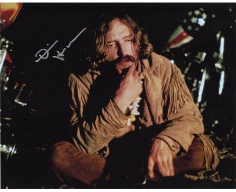 Dennis Hopper signed 10 x 8 colour photo. Good Condition. All signed items come with our certificate of authenticity. We comb