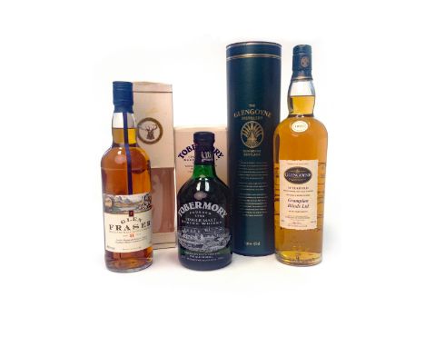 GLENGOYNE 10 YEARS OLD
Active. Drumgoyne, Dumbartonshire.
Specially bottled for Grampian Blinds Ltd. 100cl, 43% volume, in tu