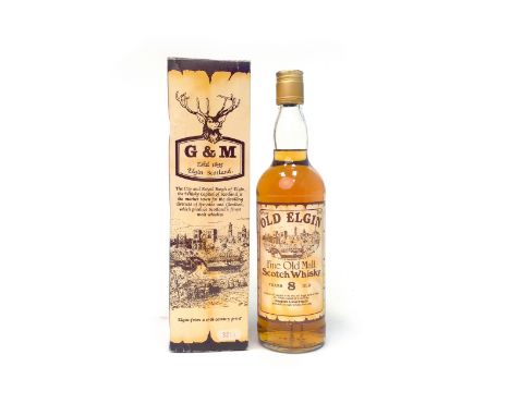 OLD ELGIN 8 YEARS OLD
Malt Scotch Whisky
70cl, 40% volume, in carton. CONDITION REPORT: Some damage to carton.