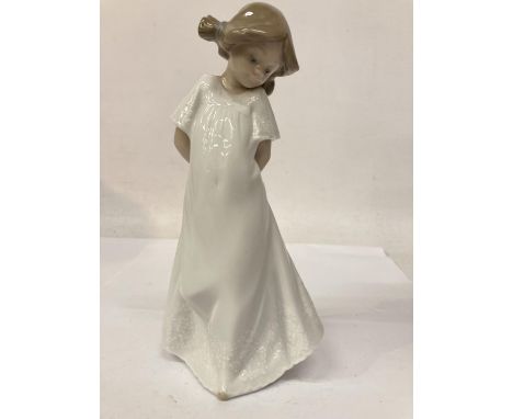 A NAO GIRL IN GOWN FIGURE 