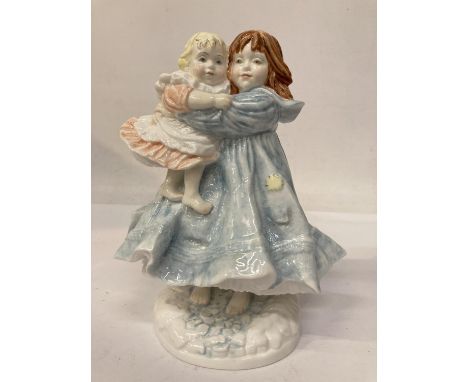 A ROYAL WORCESTER LIMITED EDITION 'LOVE' FIGURE 