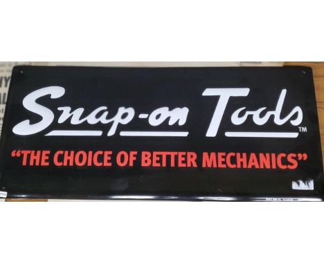 A SNAP ON TOOLS SIGN 