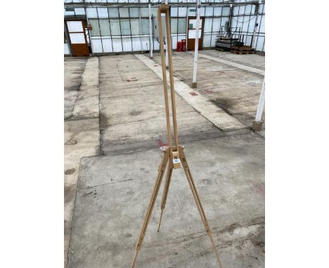 A BOLDMERE WOODEN ARTISTS EASEL 